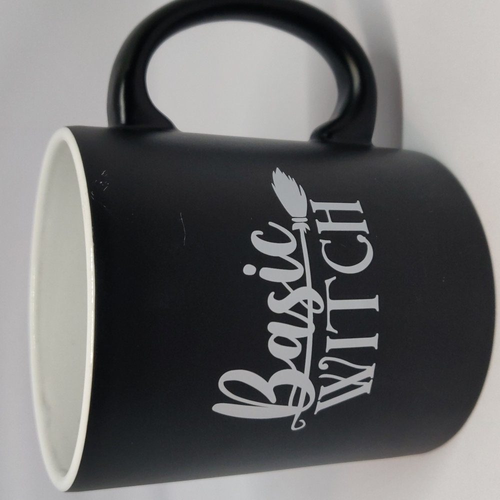 Basic Witch Mug Matte Black